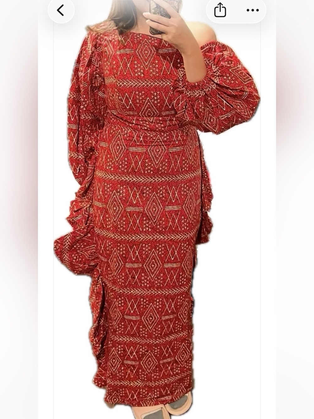 NEW Ankara Fabric Nigerian Design and Made Women’s Maxi Dress